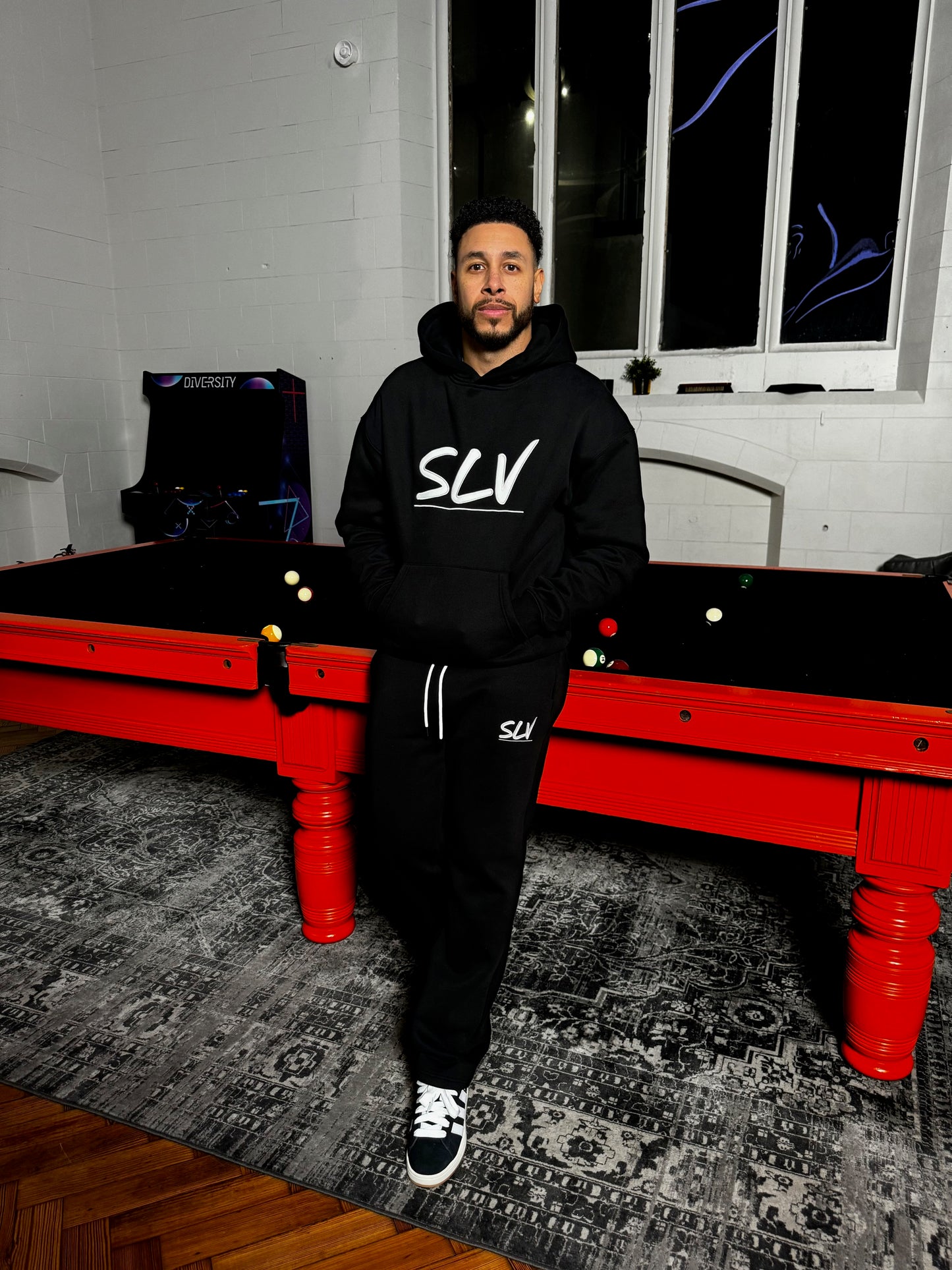 Unisex SLV Black Edition Hoodie